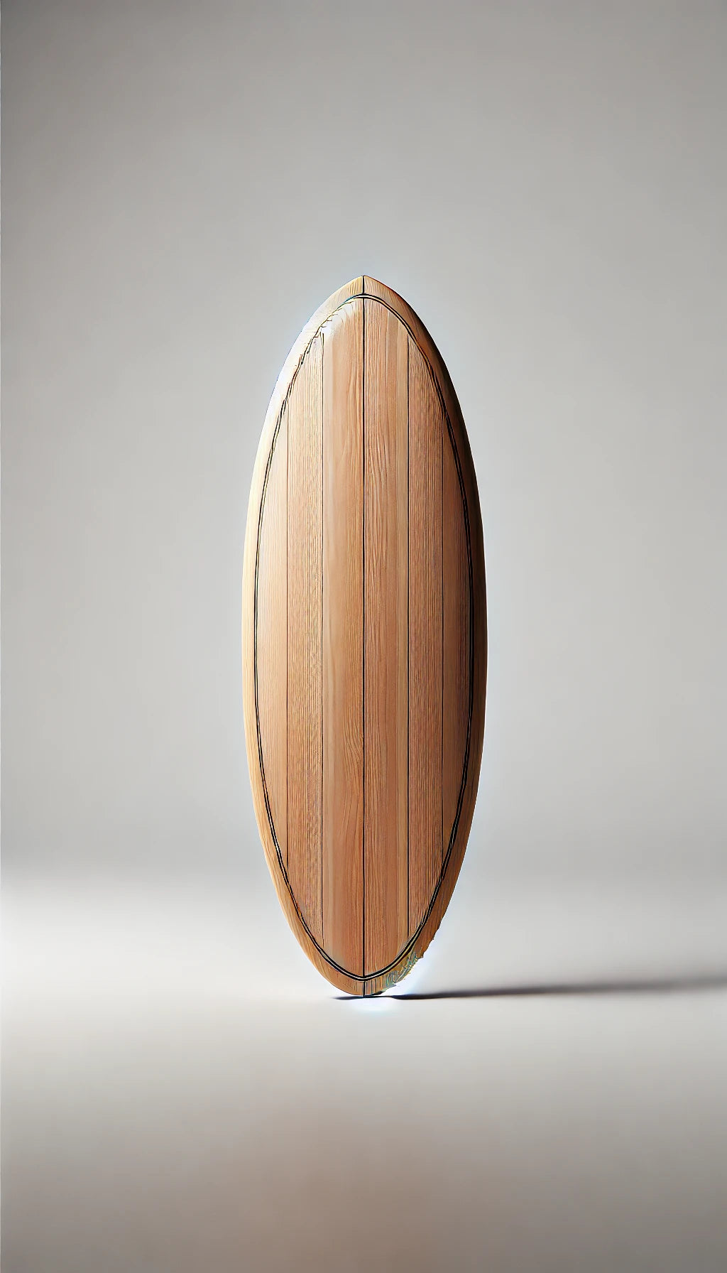 Wooden 'Classical' Surfboards